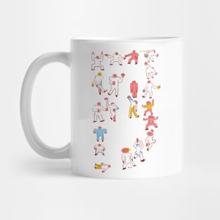 Dancing folks Mug